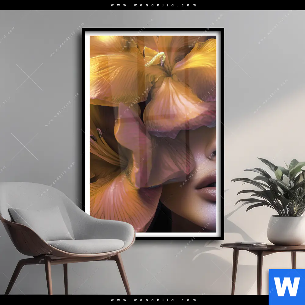 Poster | Blütengeheimnis | Hochformat