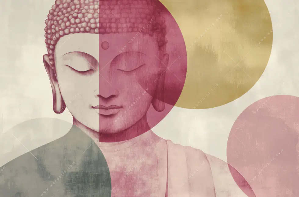 Poster | Buddha in sanfter Balance | Querformat - Image 5