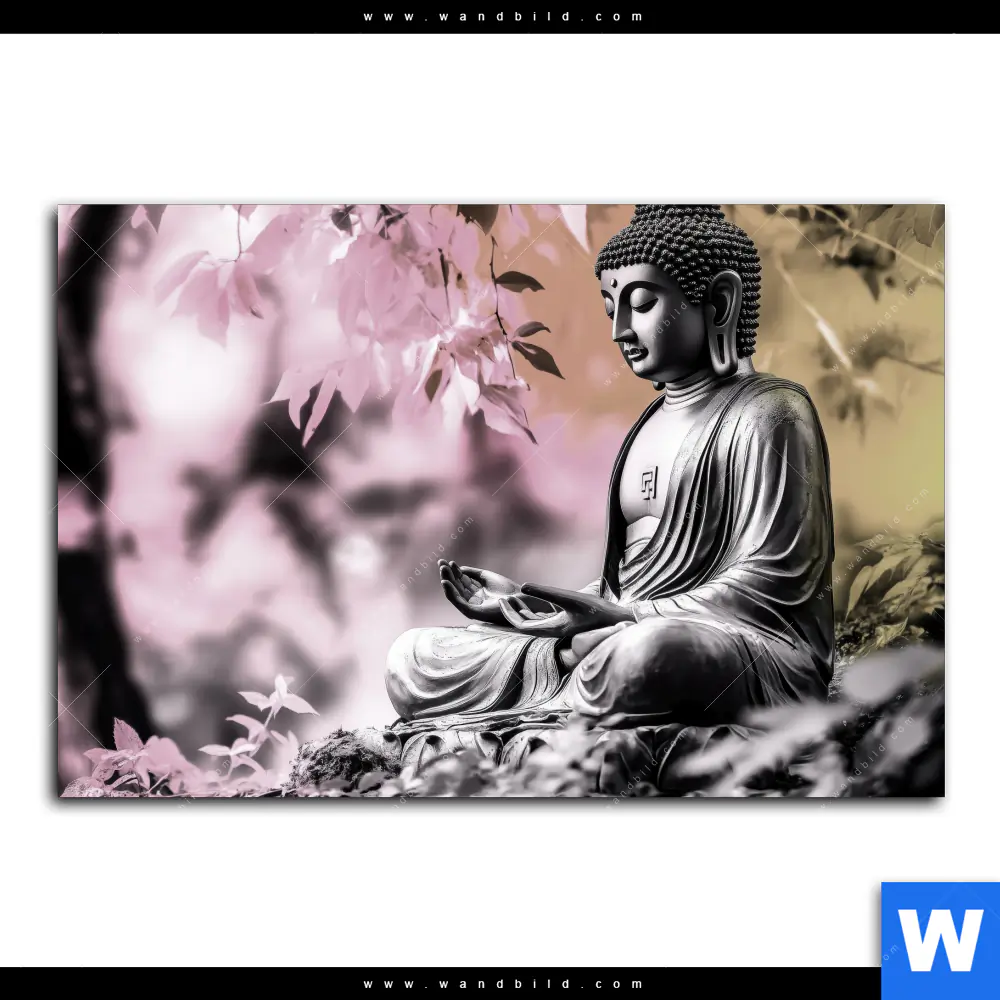 Poster | Buddha in stiller Harmonie | Querformat - Image 2