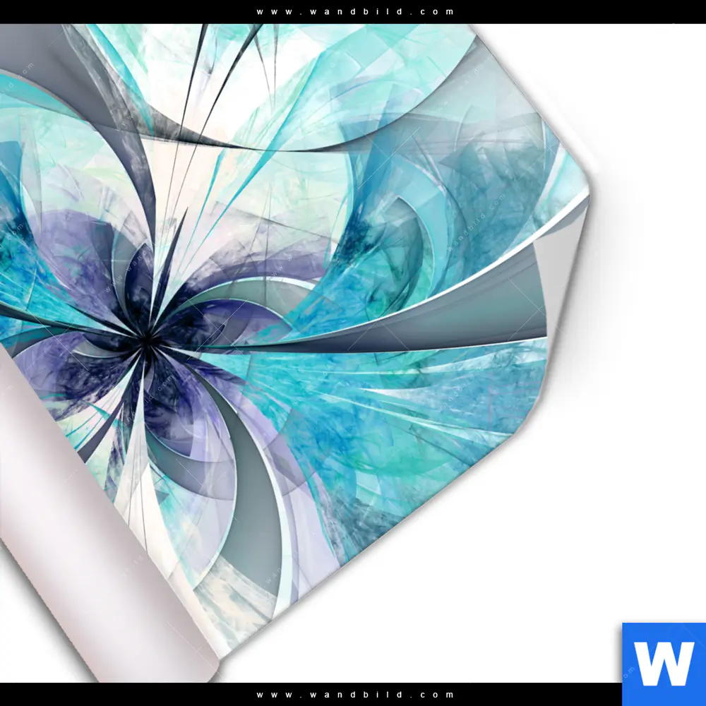 Poster | Digitale Blumen No.3 | Quadrat - Image 3