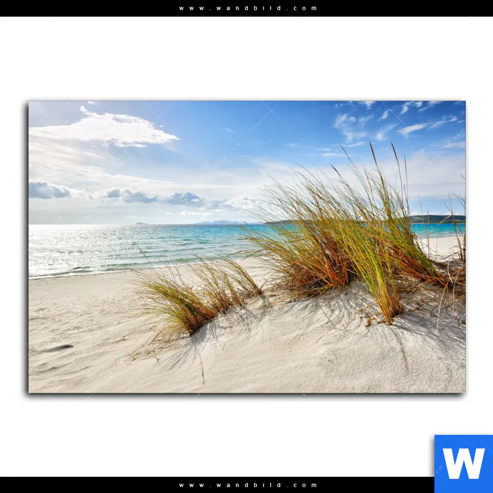 Poster | Dünenlandschaft mit Meerblick | Querformat - Image 2