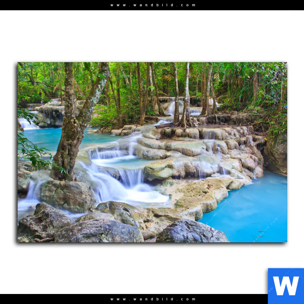 Poster | Exotischer Wasserfall | Querformat - Image 2