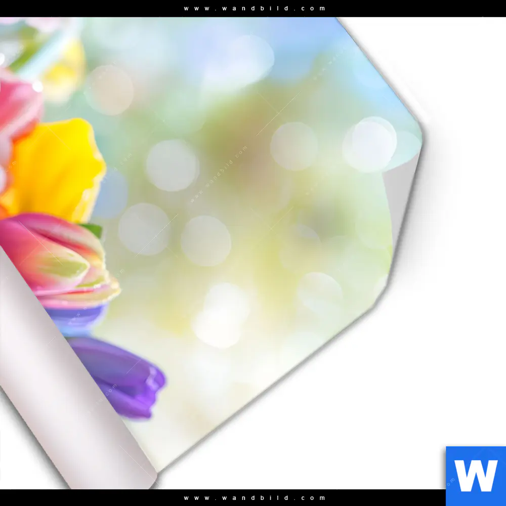 Poster | Farbenfrohe Frühlingsblüten | Hochformat - Image 3