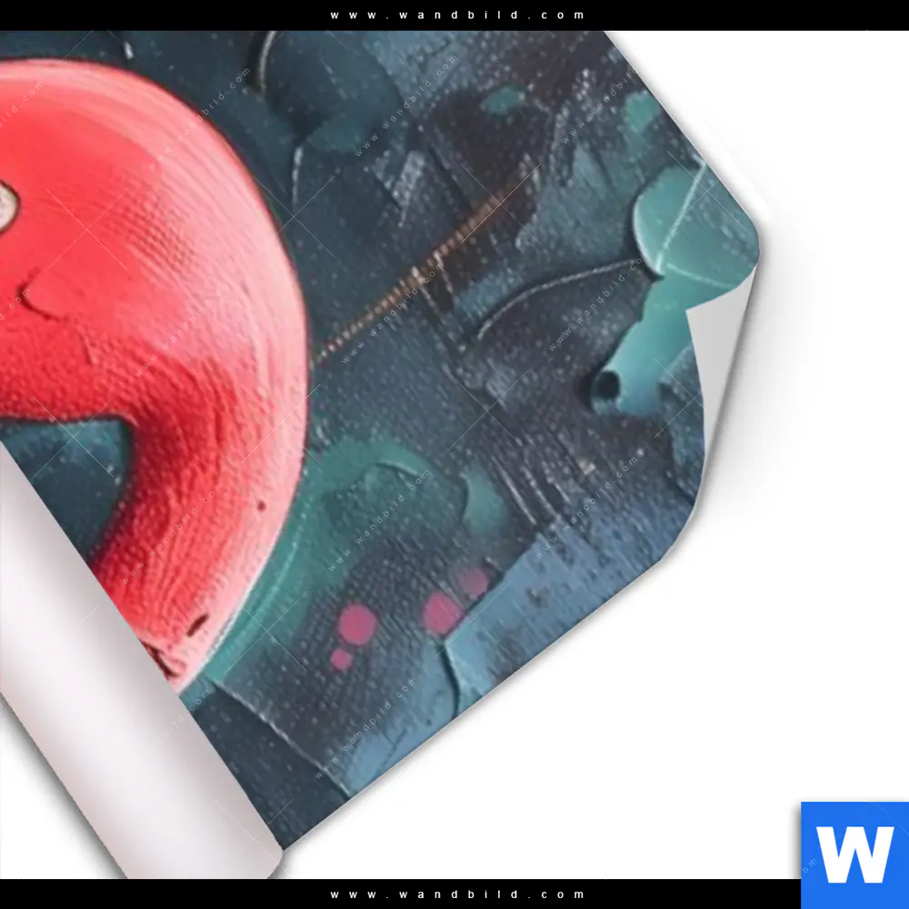 Poster | Flamingo - Dschungel Eleganz | Schmal - Image 3