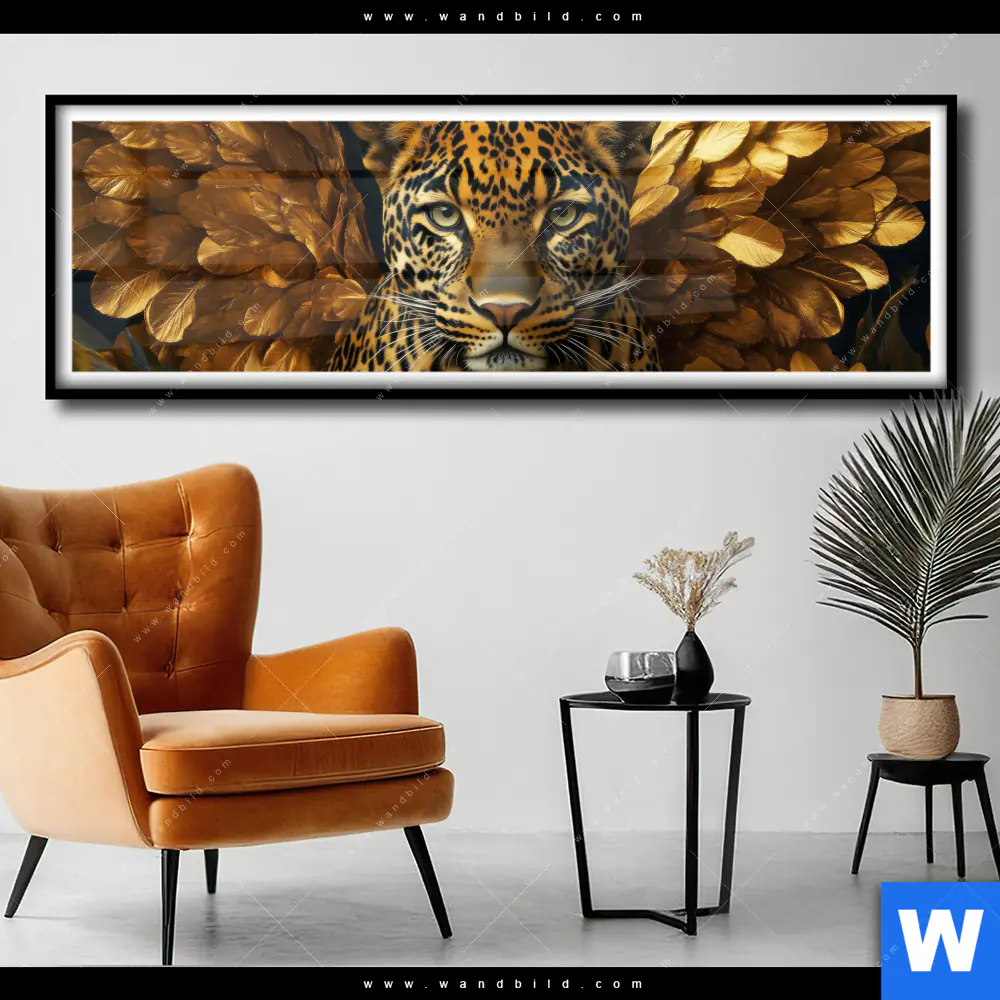 Poster | Goldflügel-Leopard | Panorama
