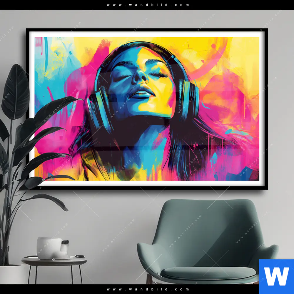 Poster | Klang der Farben | Querformat