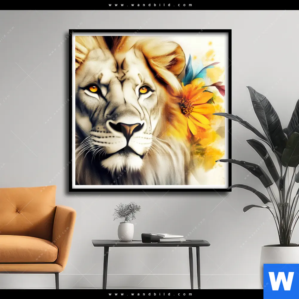 Poster | König der Blüten | Quadrat