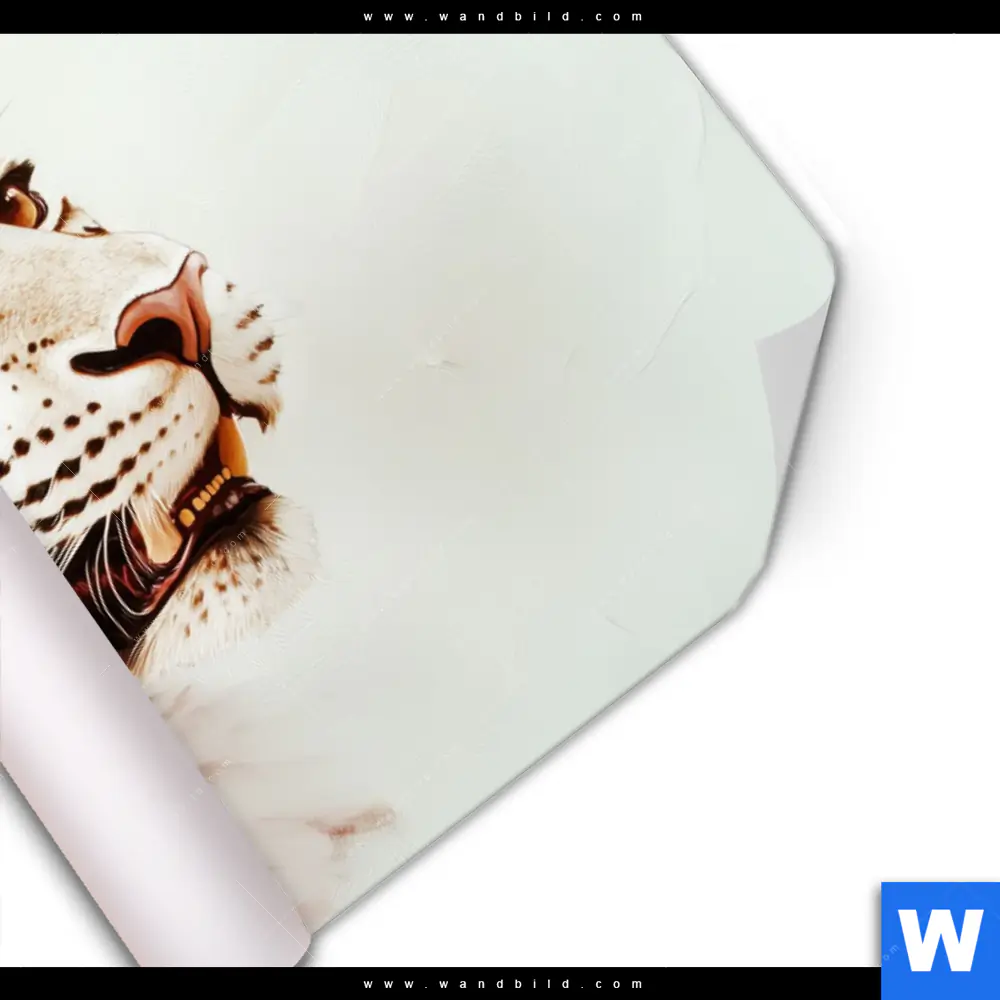 Poster | Leopard in Farbexplosion | Querformat - Image 3
