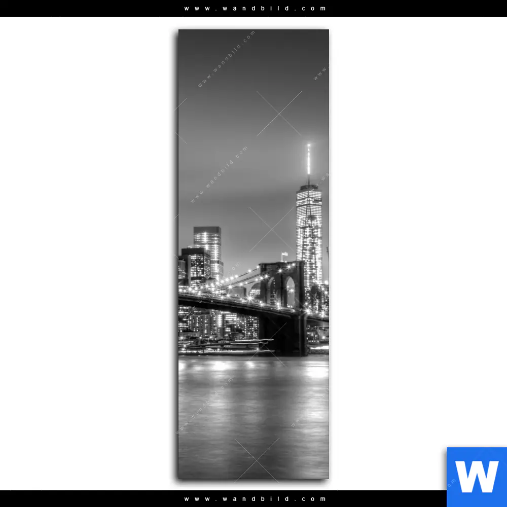 Poster | Manhattan - Zeitlose Skyline | Schmal - Image 2