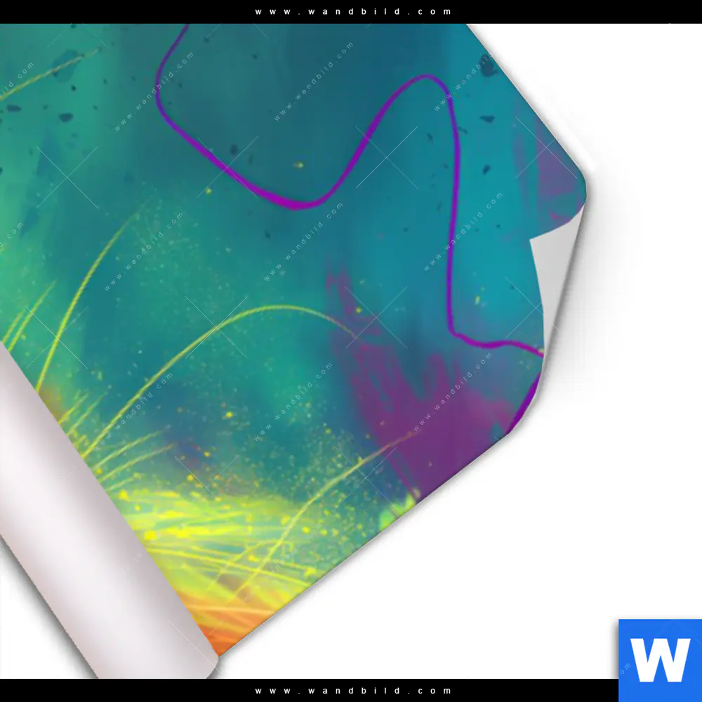 Poster | Orang-Utan in Regenbogenfarben | Panorama - Image 3