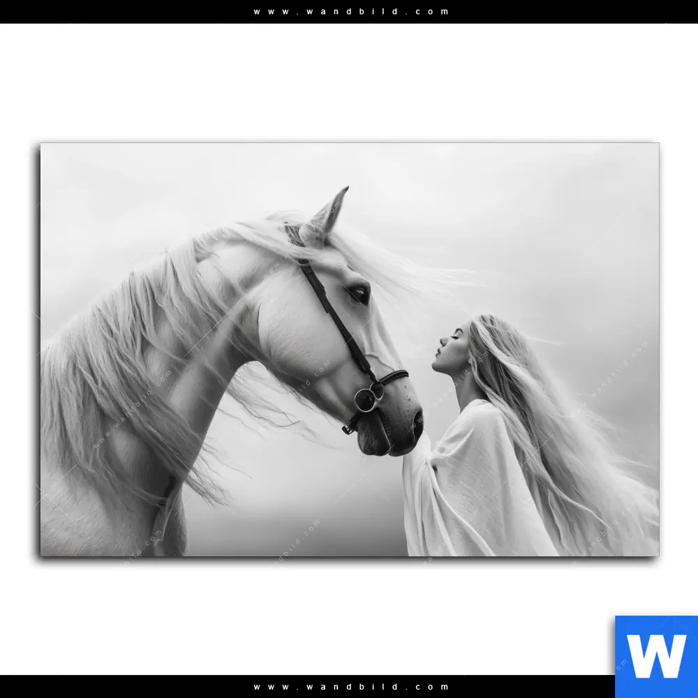 Poster | Pferd - Wildnis Liebe | Querformat - Image 2