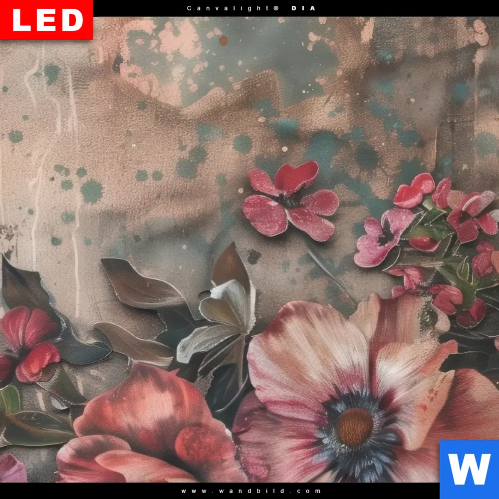 Poster | Romantische Vintageblumen | Schmal - Image 4