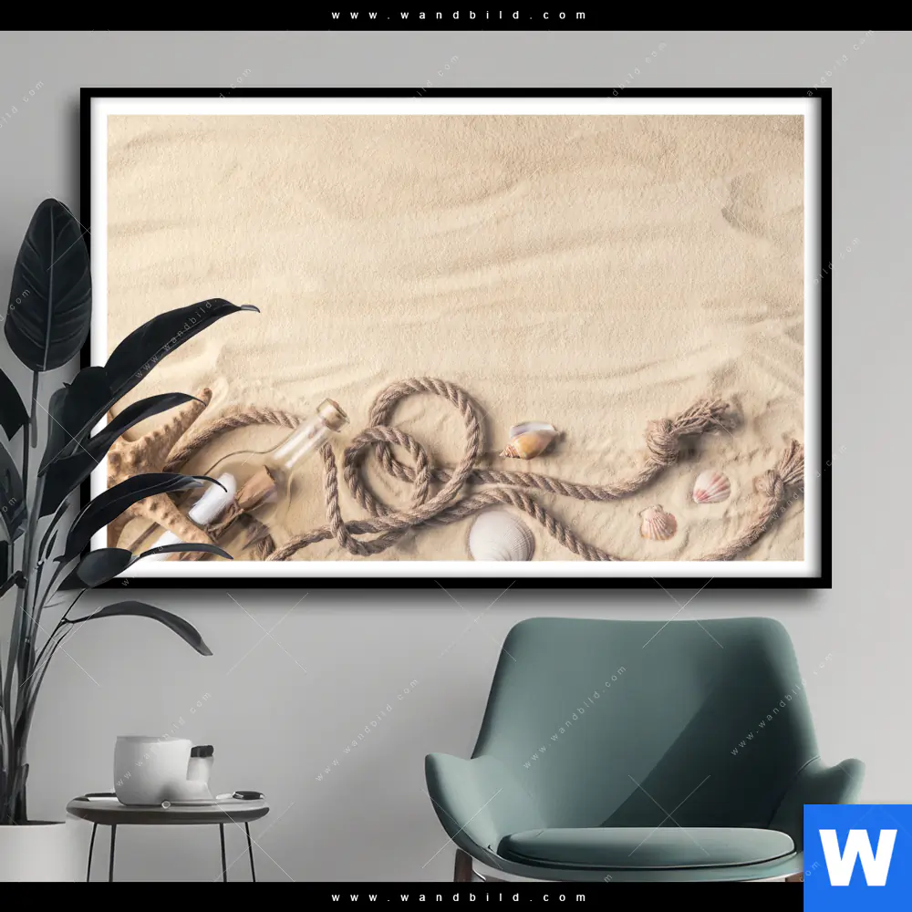 Poster | Sehnsucht nach dem Meer | Querformat