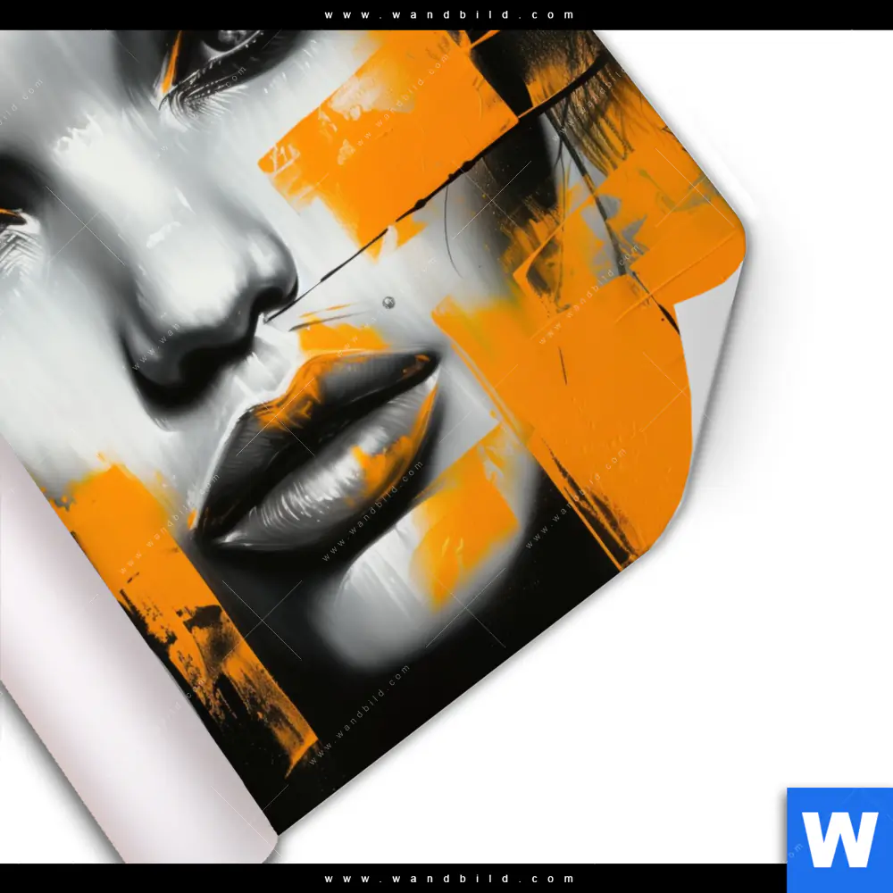 Poster | Urban Art Gesicht | Quadrat - Image 3
