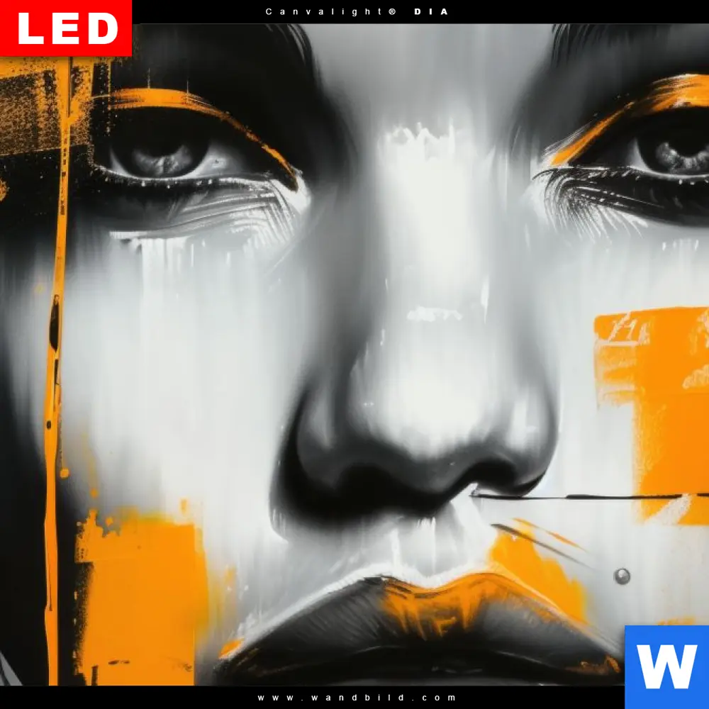 Poster | Urban Art Gesicht | Quadrat - Image 4