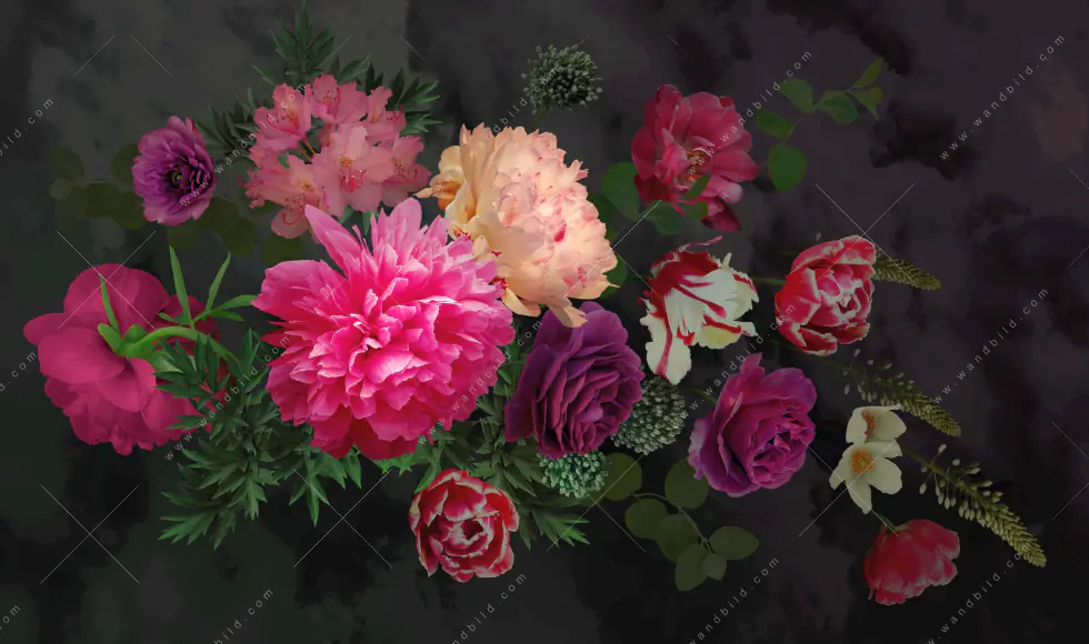 Poster | Vintage Blumen No. 2 | Panorama - Image 5