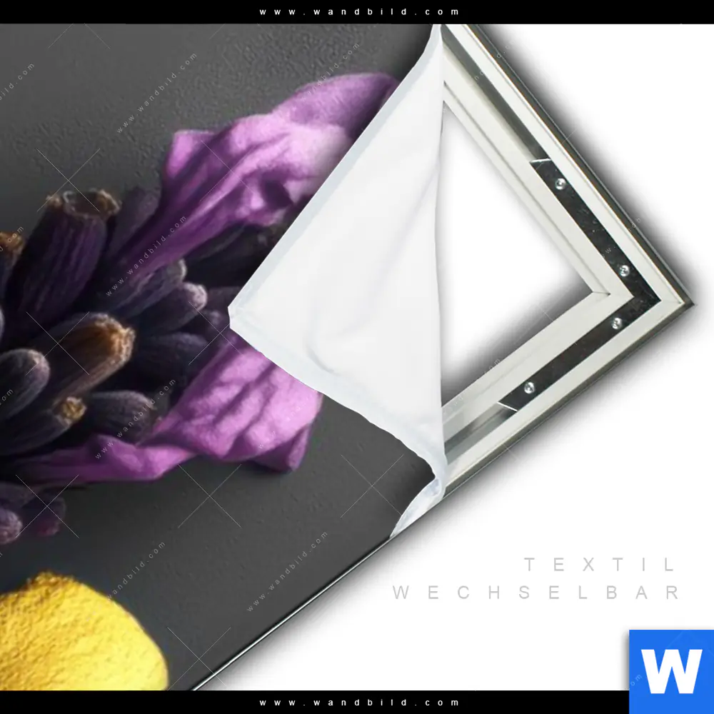 Spannbild | Abstrakte Lavendel-Kunst | Schmal - Image 3