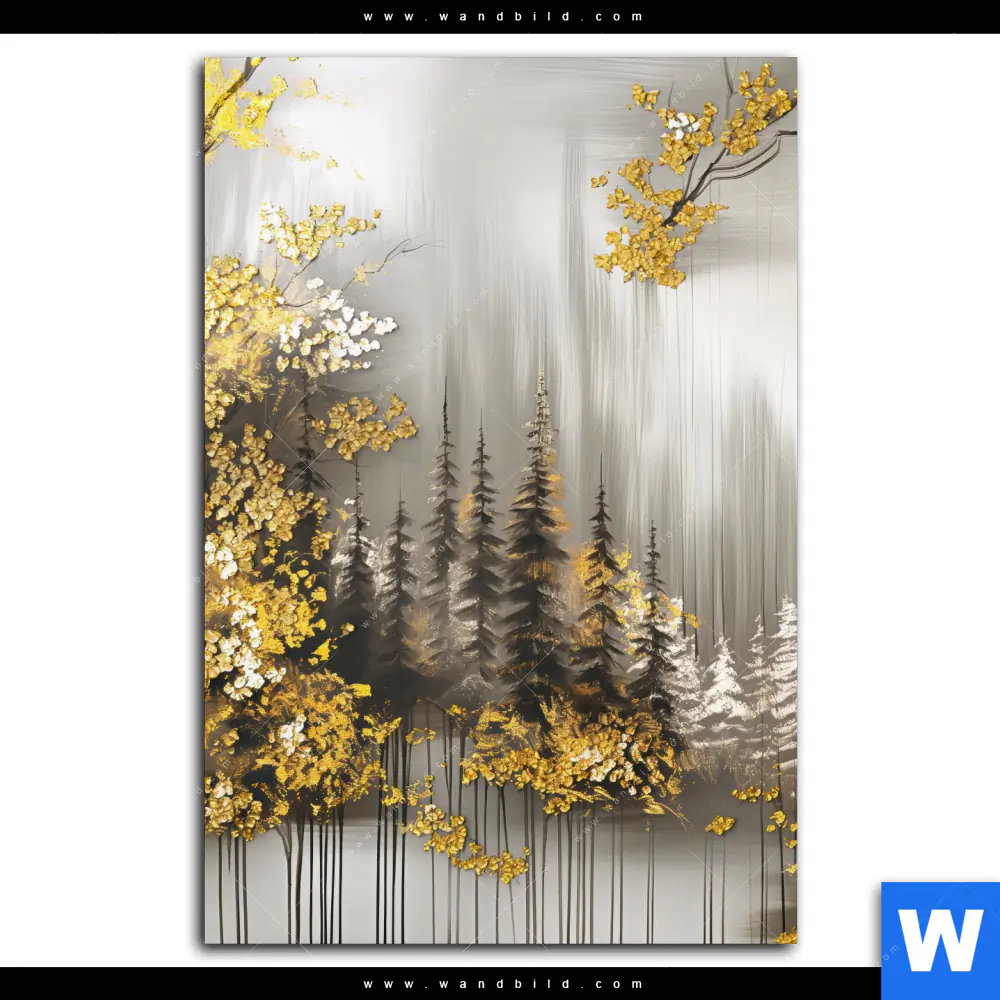 Spannbild | Abstrakte Tannen | Hochformat - Image 2