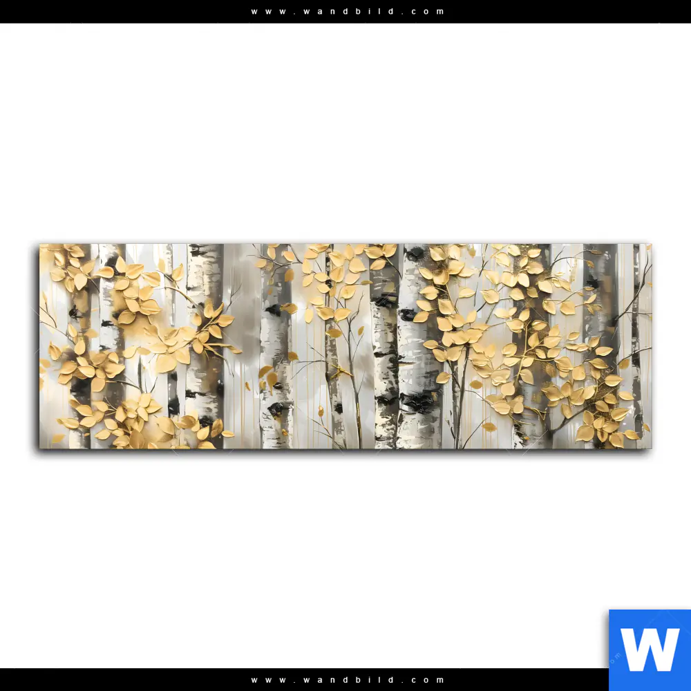 Spannbild | Abstrakter Birkenwald | Panorama - Image 2