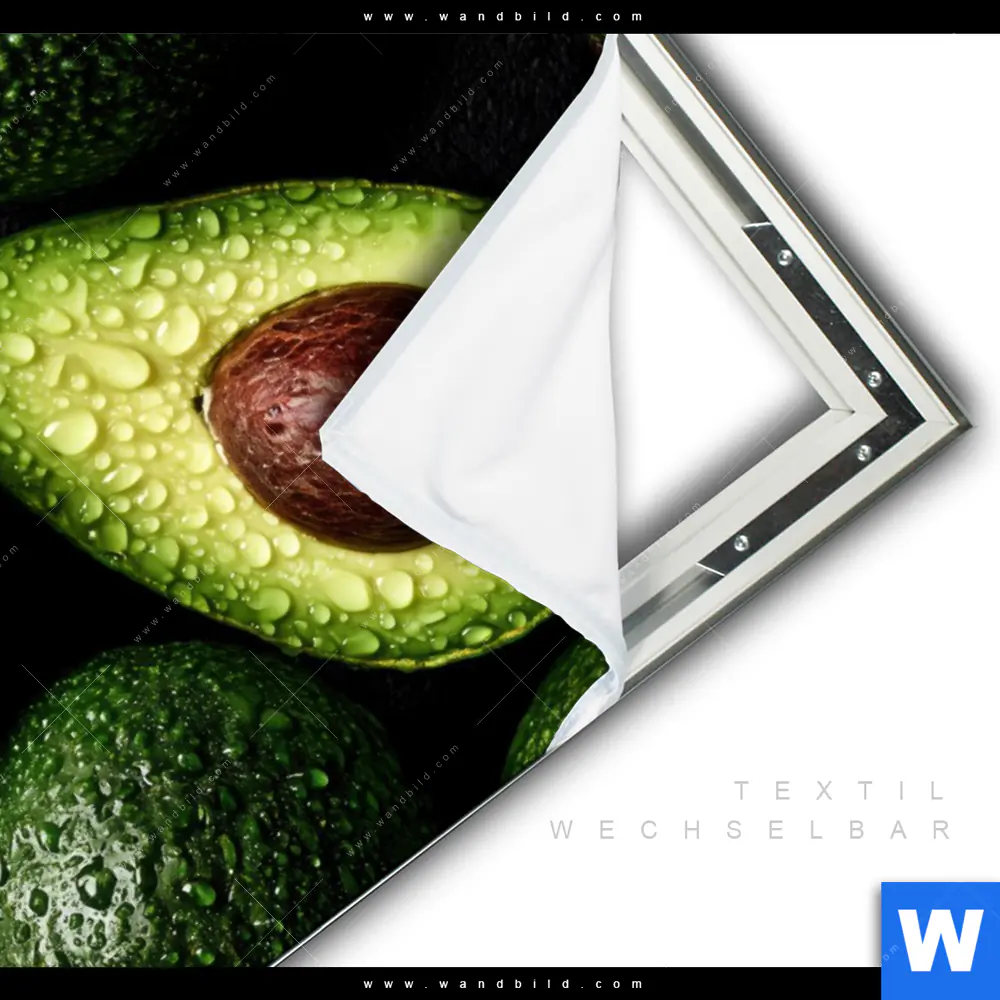 Spannbild | Avocados mit Wassertropfen | Querformat - Image 3