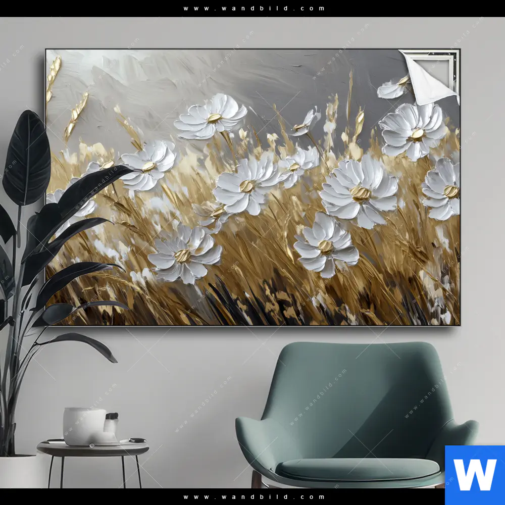 Spannbild | Blüten im Wind | Querformat