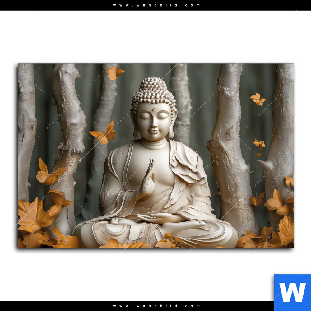 Spannbild | Buddha – Harmonie im Wald | Querformat - Image 2