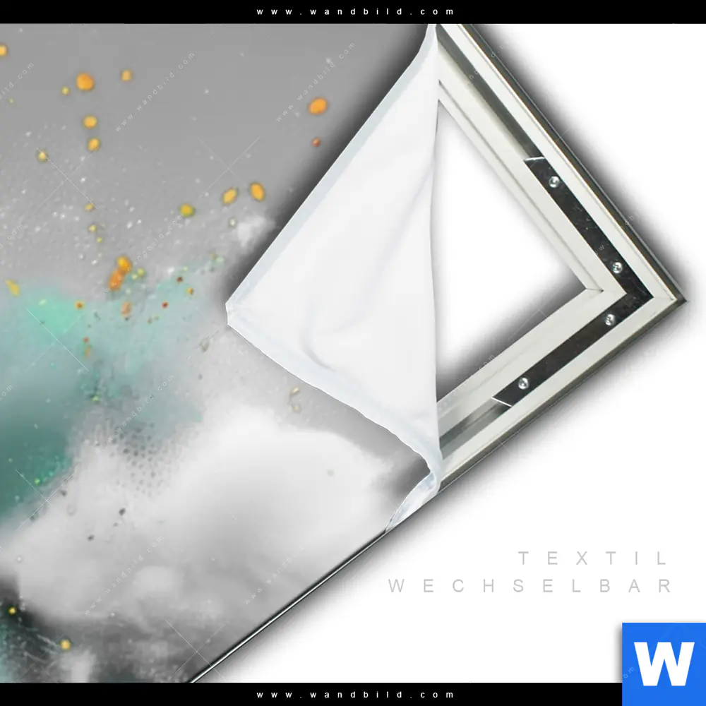 Spannbild | Farbenexplosion mit Eule | Panorama - Image 3