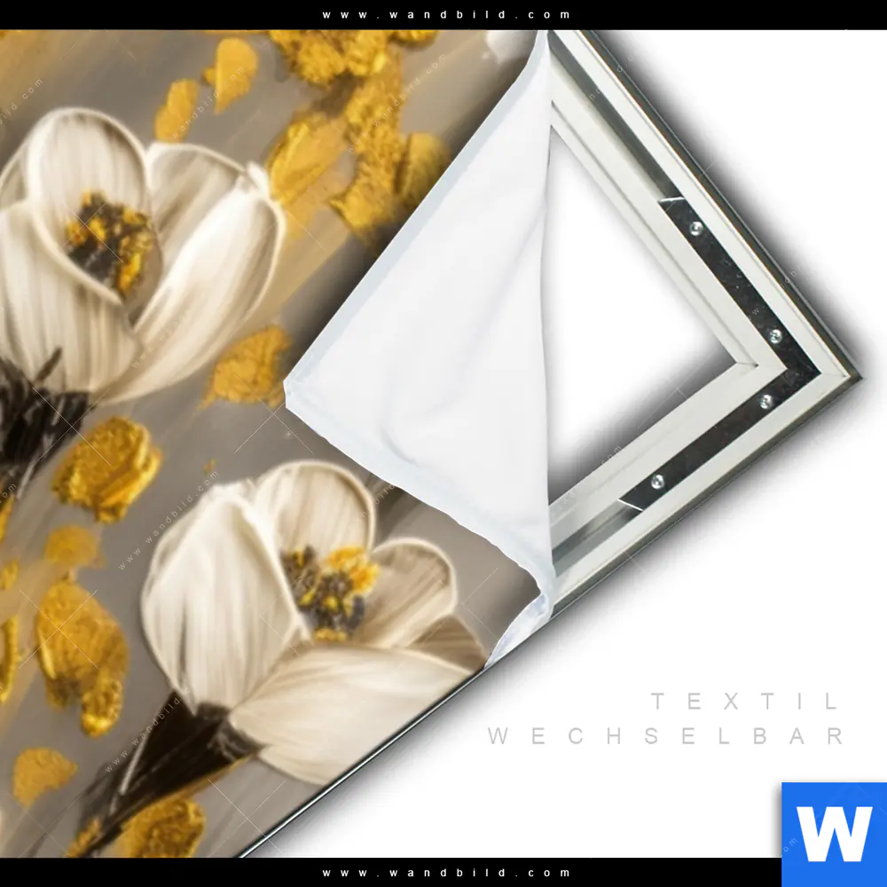 Spannbild | Goldene Blütenpoesie | Schmal - Image 3