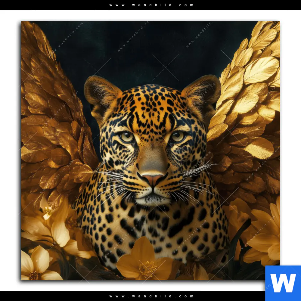 Spannbild | Goldflügel-Leopard | Quadrat - Image 2