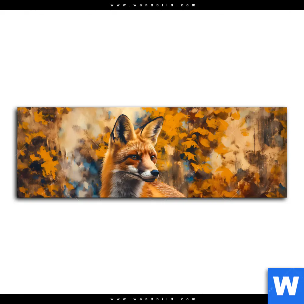 Spannbild | Herbstzeit mit Rotfuchs | Panorama - Image 2