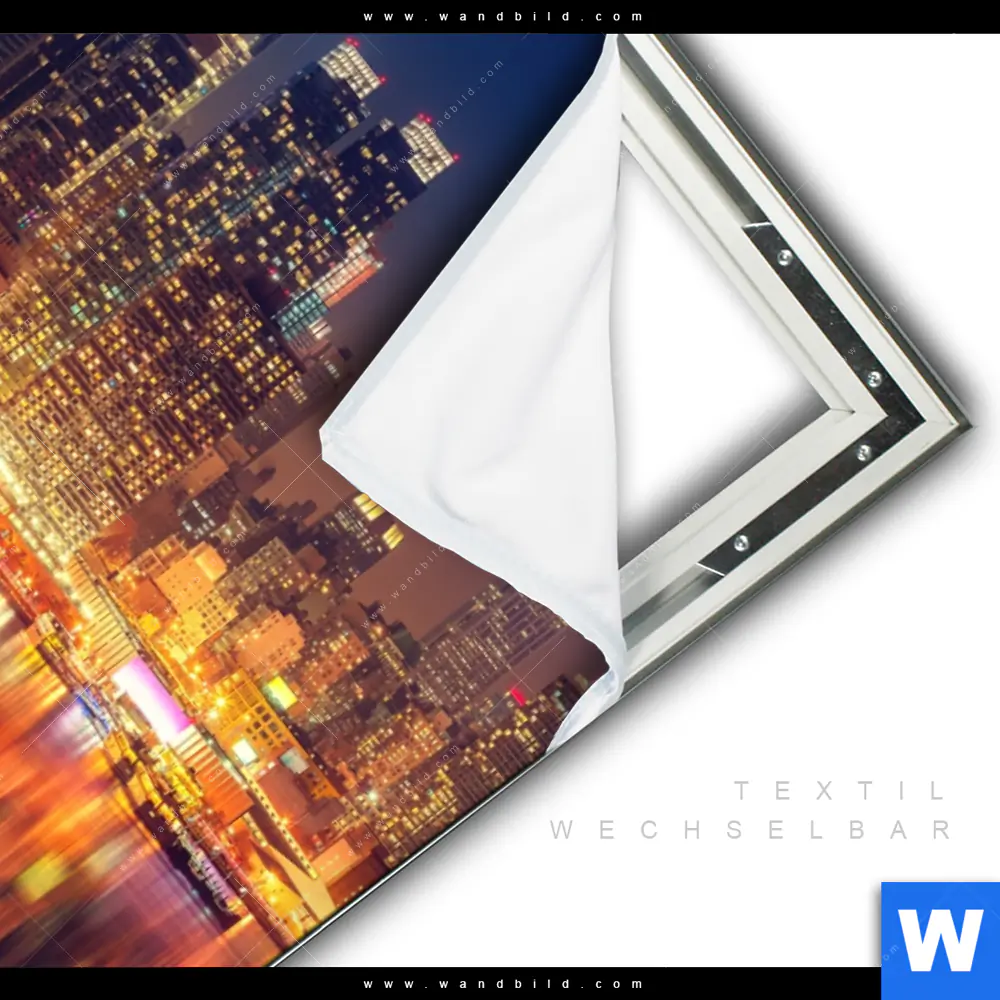 Spannbild | Manhattan bei Nacht | Hochformat - Image 3