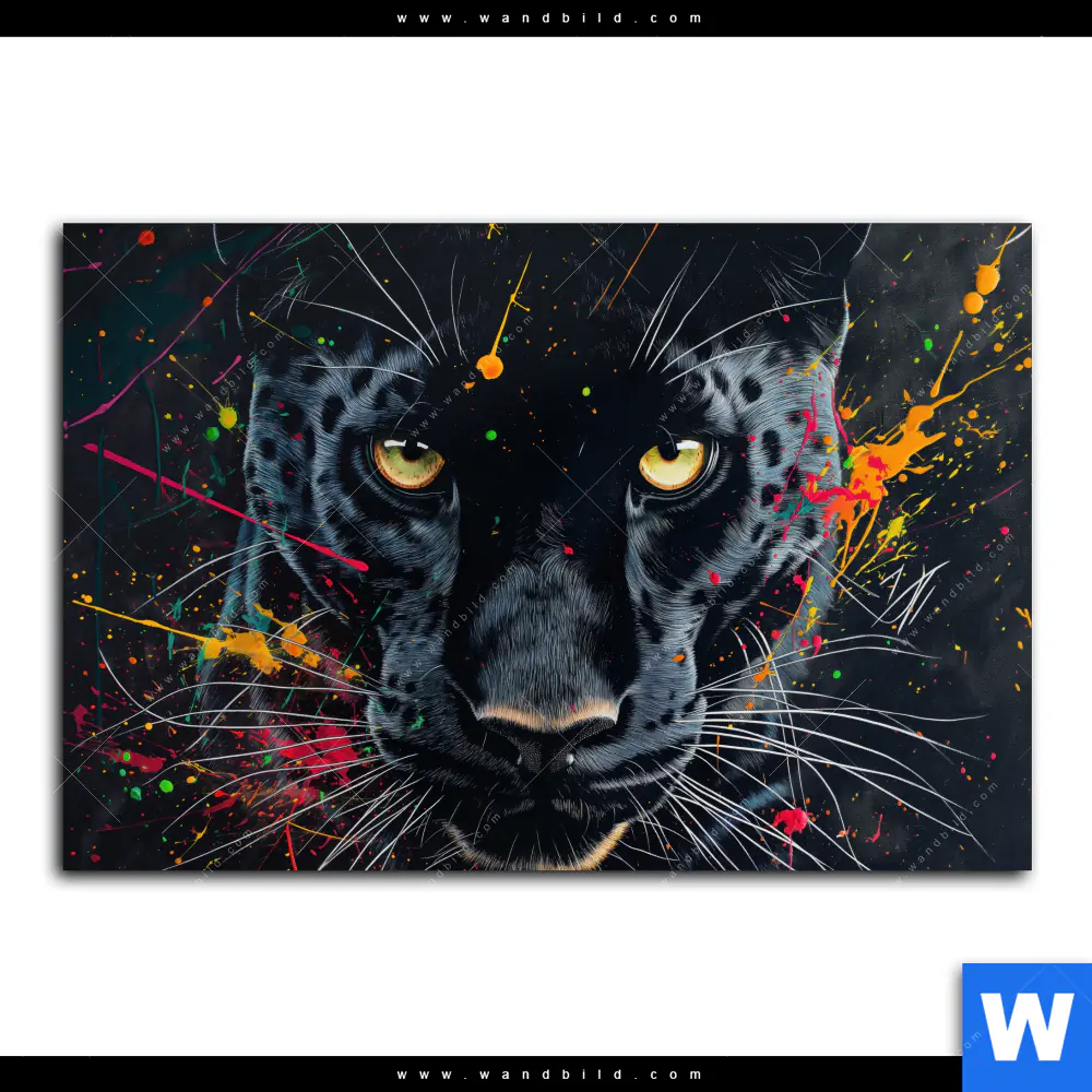 Spannbild | Panther Farbexplosion | Querformat - Image 2