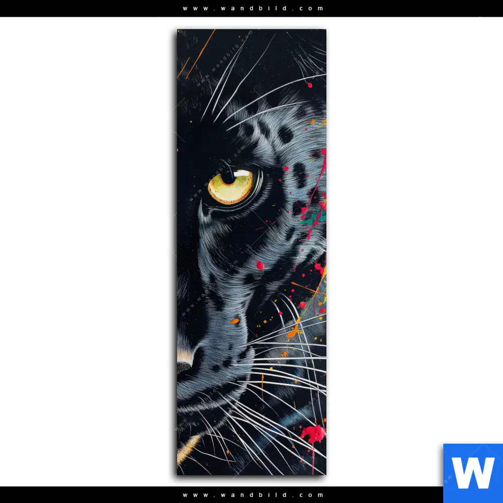 Spannbild | Panther Farbexplosion | Schmal - Image 2