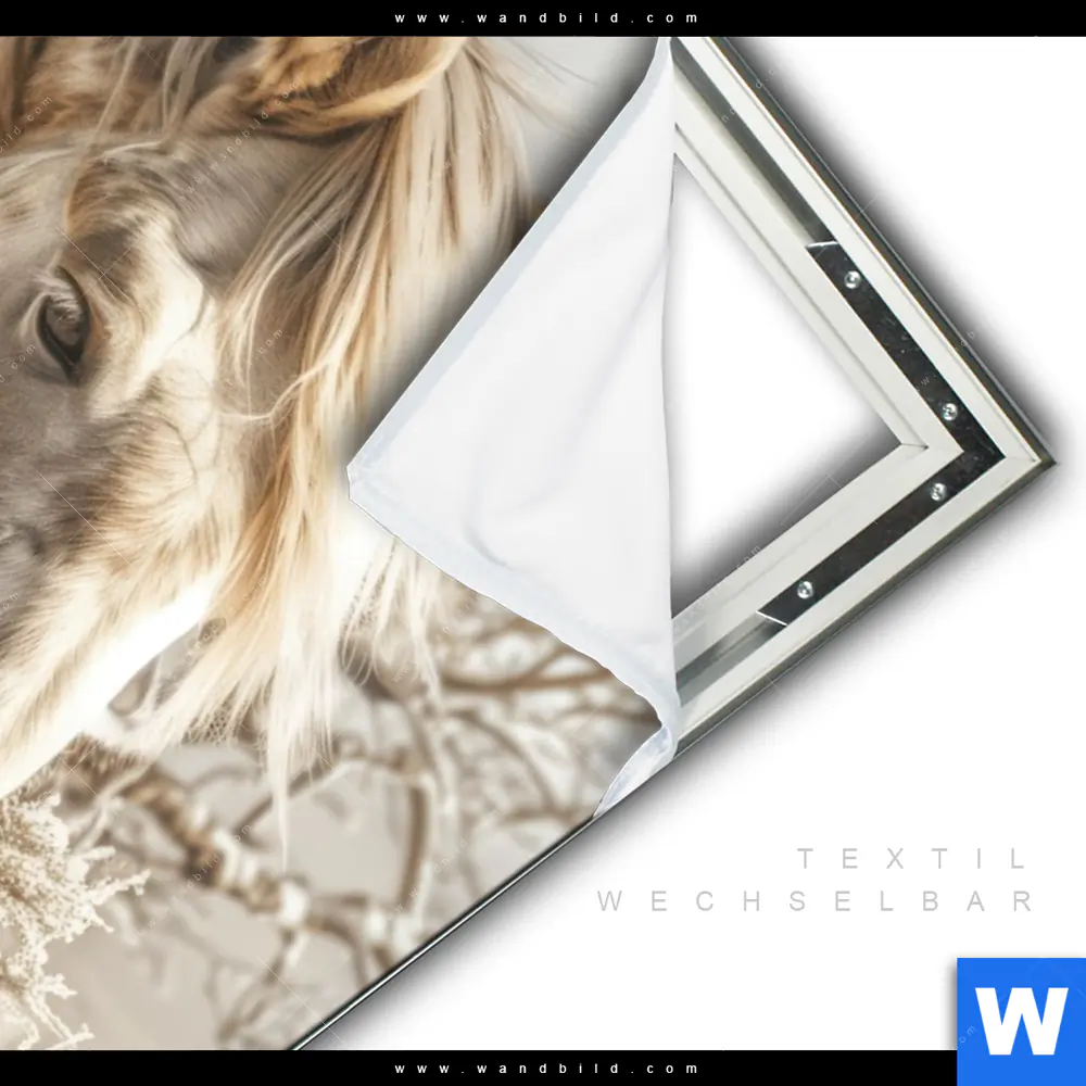 Spannbild | Pferdeliebe - Stolze Freiheit | Hochformat - Image 3