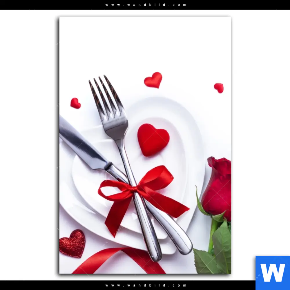 Spannbild | Romantik mit Rotwein | Hochformat - Image 2