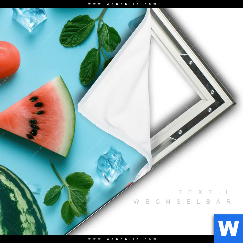 Spannbild | Sommergenuss mit Wassermelone | Quadrat - Image 3