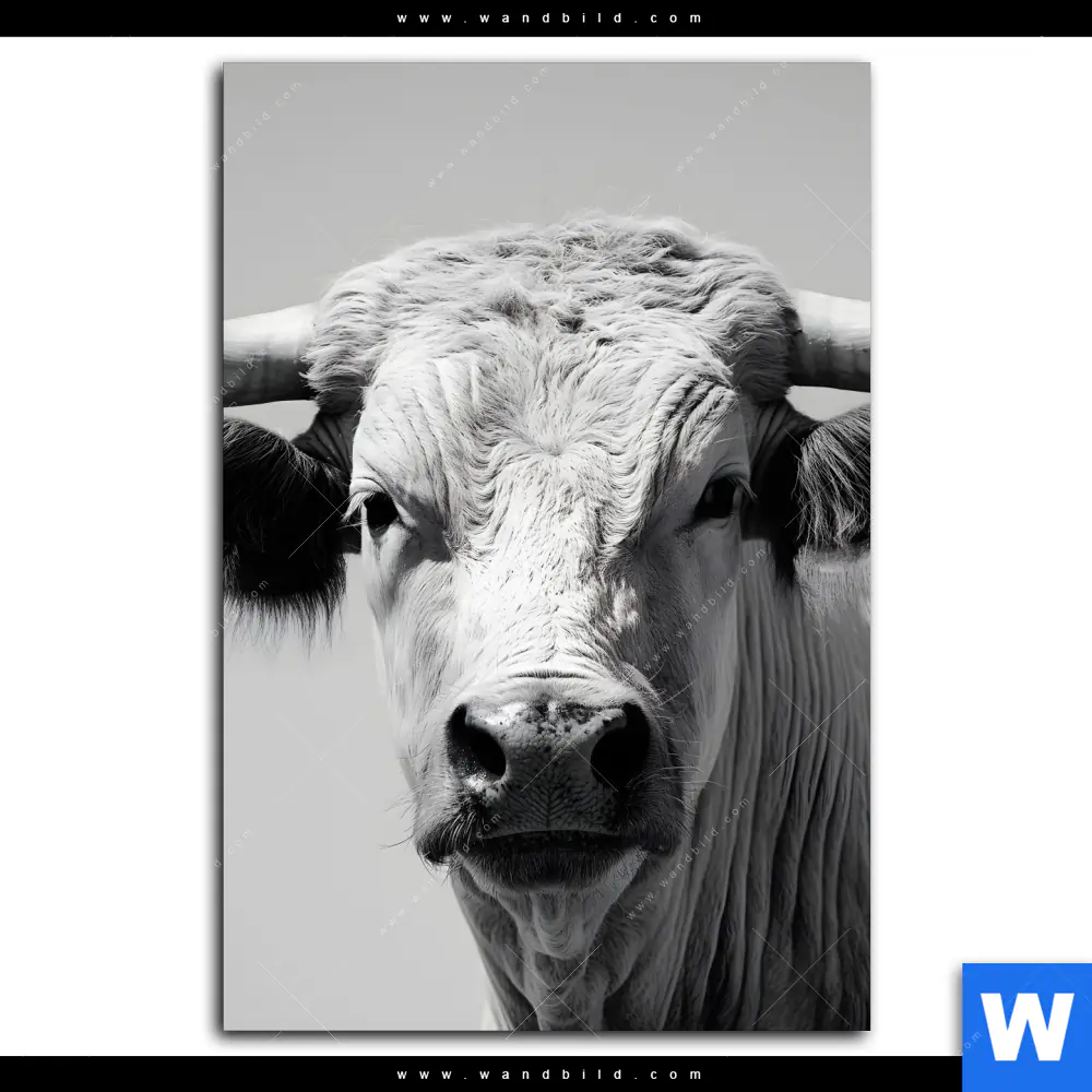 Spannbild | Weisser Bulle | Hochformat - Image 2