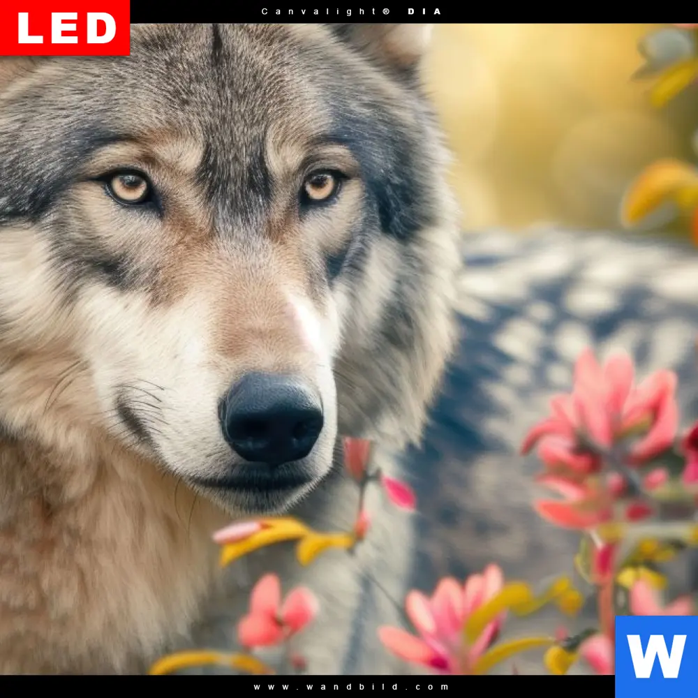 Spannbild | Wolfsblick im Frühling | Querformat - Image 4