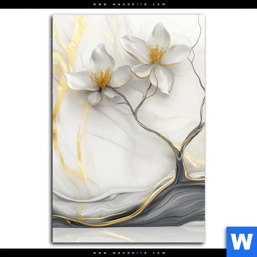 Spannbild | Zarte Blumen - Elegante Harmonie | Hochformat - Image 2