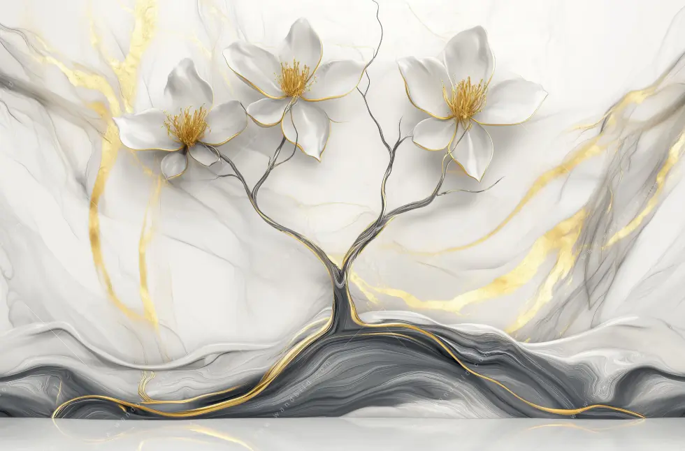Spannbild | Zarte Blumen - Elegante Harmonie | Hochformat - Image 5