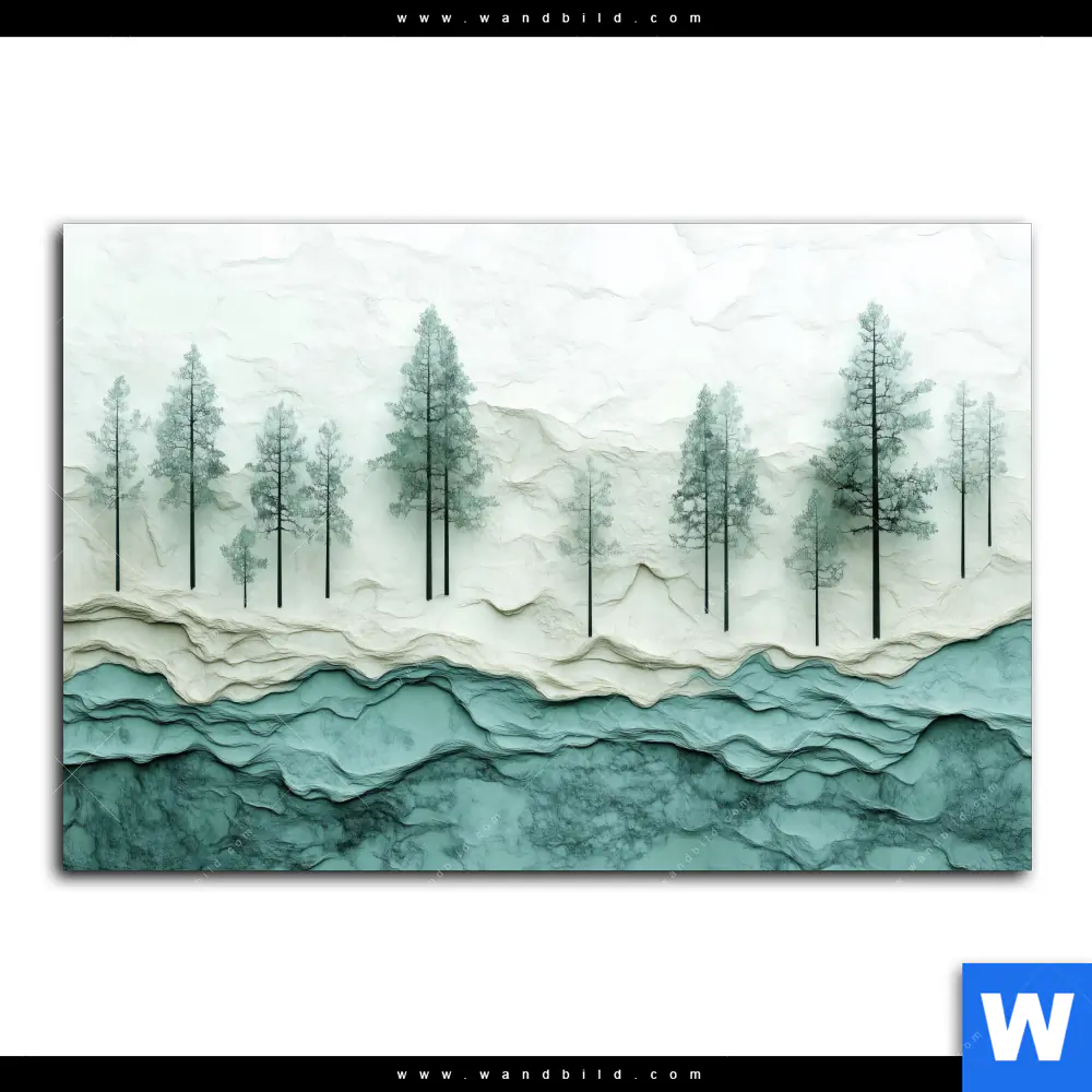 Wechselmotiv | Abstrakter Wald | Querformat - Image 2