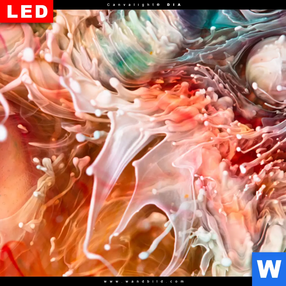 Wechselmotiv Acrylglas Canvalight® DIA | Abstract Artwork No.1 | Panorama - Image 4