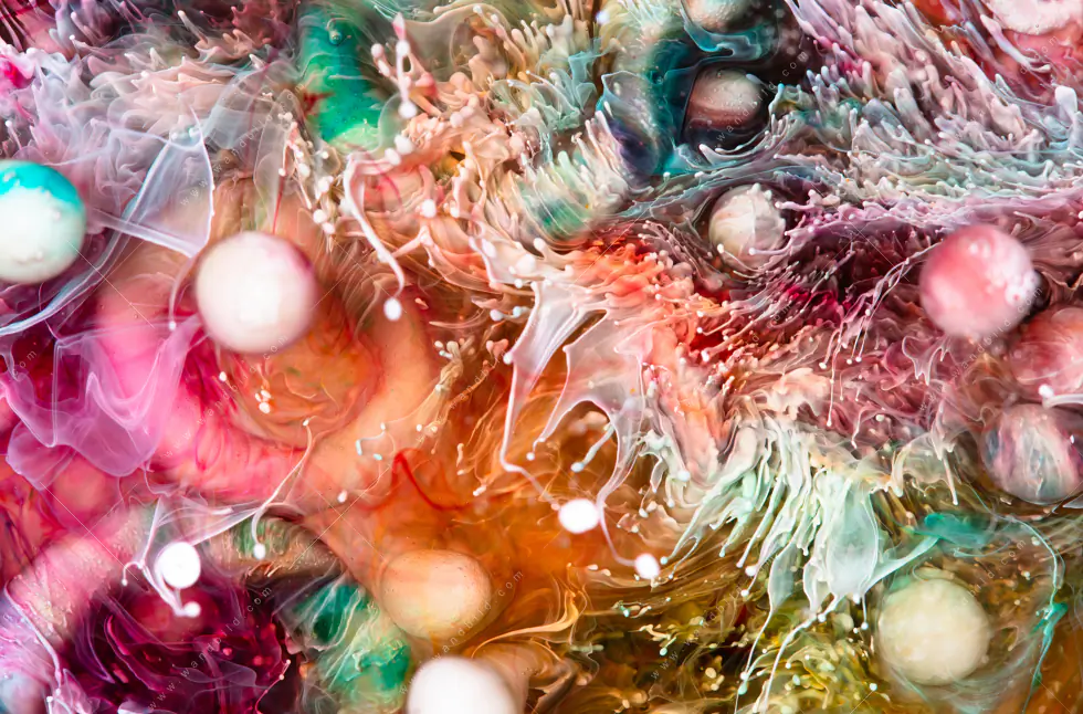 Wechselmotiv Acrylglas Canvalight® DIA | Abstract Artwork No.1 | Querformat - Image 5