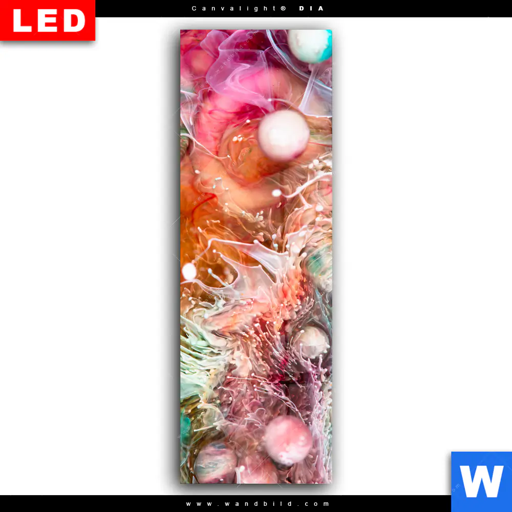 Wechselmotiv Acrylglas Canvalight® DIA | Abstract Artwork No.1 | Schmal - Image 2