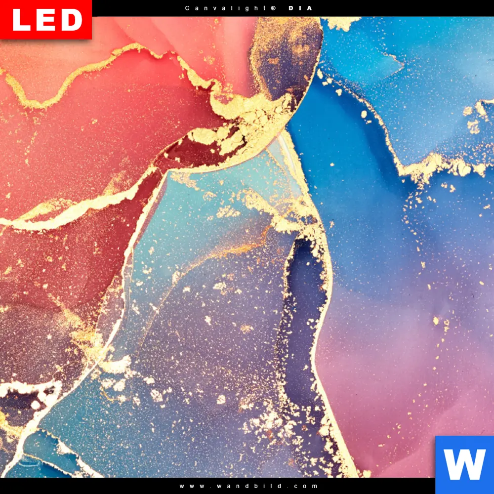 Wechselmotiv Acrylglas Canvalight® DIA | Abstrakte Textur No. 1 | Hochformat - Image 4