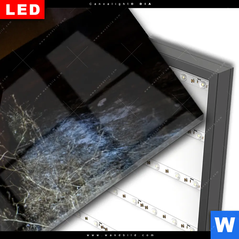 Wechselmotiv Acrylglas Canvalight® DIA | Altes Auto | Panorama - Image 3