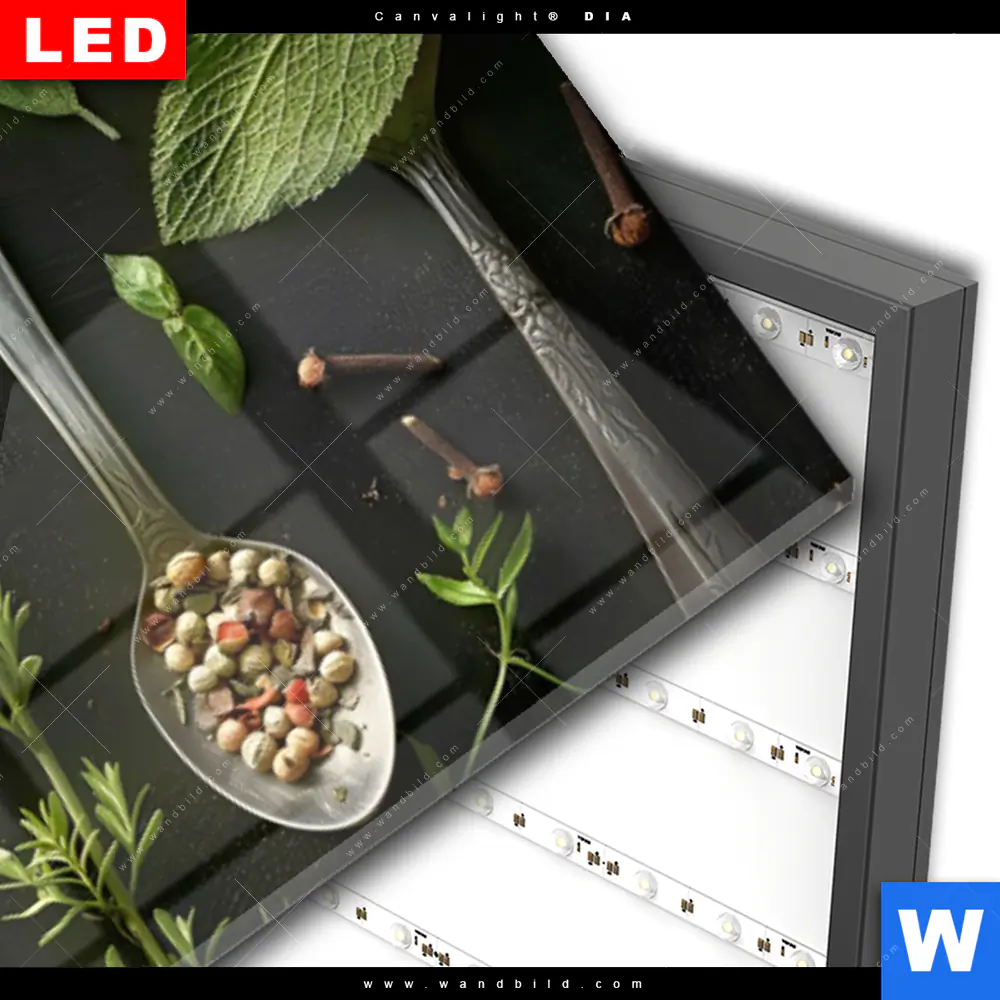 Wechselmotiv Acrylglas Canvalight® DIA | Aromen der Natur | Schmal - Image 3