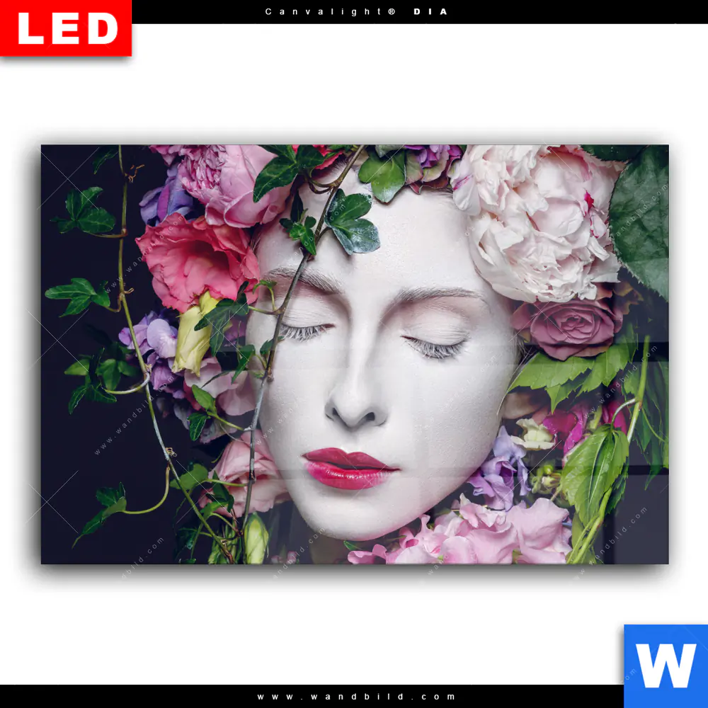 Wechselmotiv Acrylglas Canvalight® DIA | Blumen-Königin | Querformat - Image 2