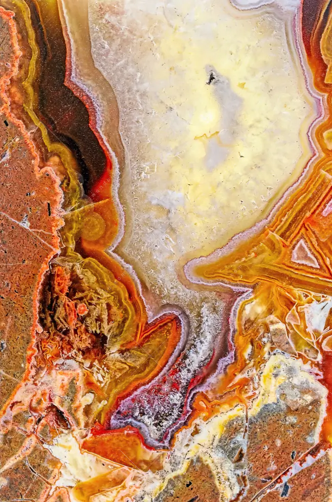 Wechselmotiv Acrylglas Canvalight® DIA | Brauner Edelstein | Hochformat - Image 5
