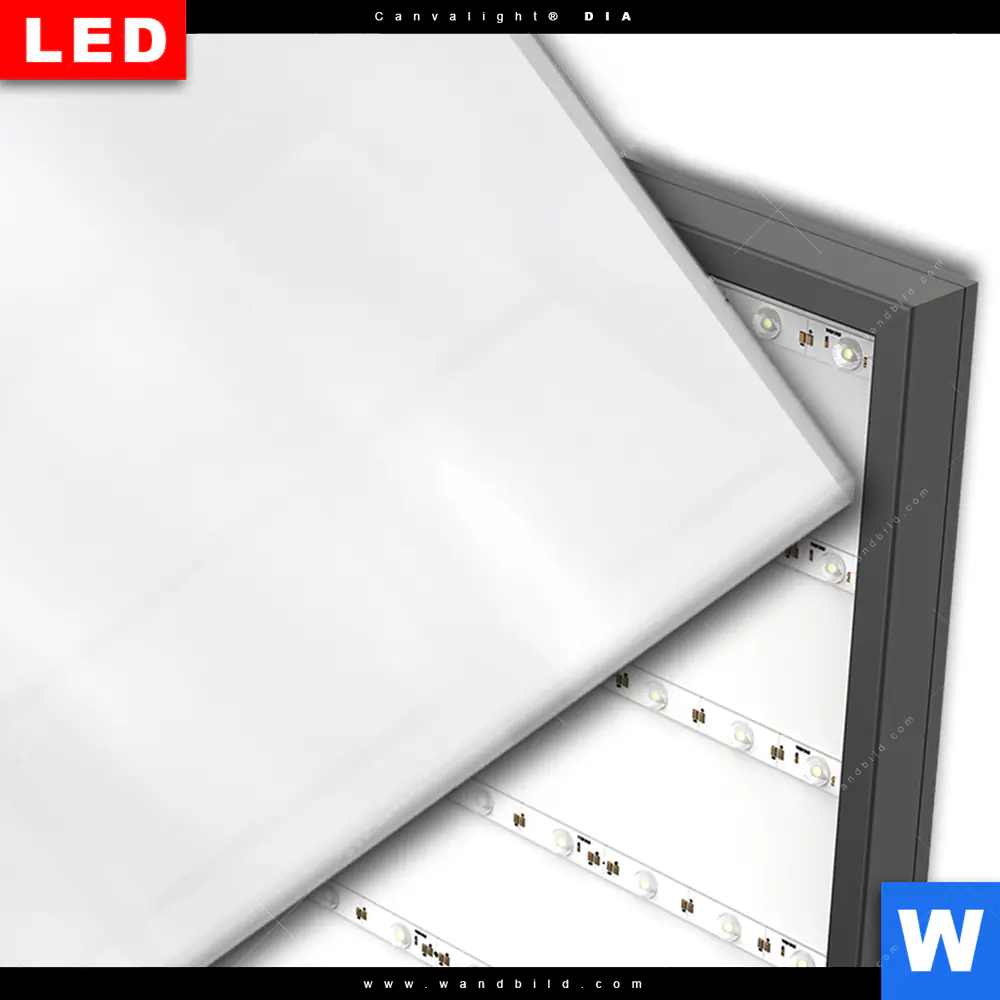 Wechselmotiv Acrylglas Canvalight® DIA | Brooklyn Bridge Schwarzweiß | Schmal - Image 3